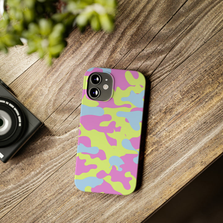 Slim Cute Phone Cases for Iphone - | iPhone 15 Case | iPhone 15 Pro Max Case, Iphone 14 Case, Iphone 14 Pro Max, Iphone 13, Spring Camouflage - Studio40ParkLane