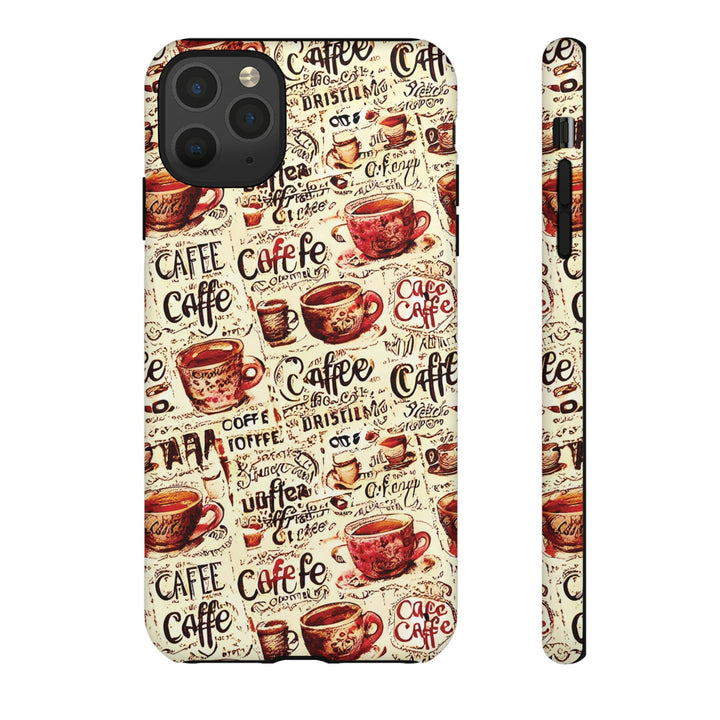 Cute IPhone Case | Paris Coffee Cup, iPhone 15 Case | iPhone 15 Pro Case, Iphone 14 Case, Iphone 14 Pro Max Case, Protective Iphone Case - Studio40ParkLane