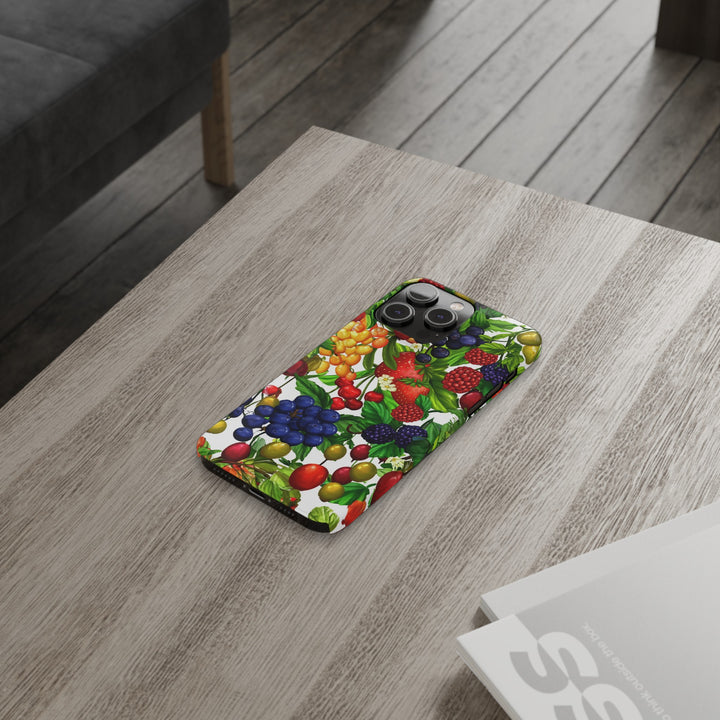 Slim Cute Phone Cases for Iphone - | iPhone 15 Case | iPhone 15 Pro Max Case, Iphone 14 Case, Iphone 14 Pro Max, Iphone 13, Summer Mixed Fruit - Studio40ParkLane
