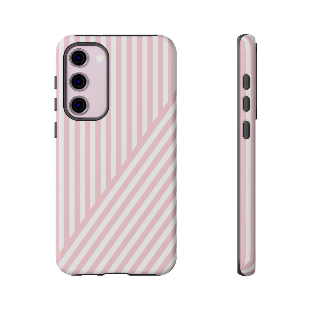 Custom Personalized Tough Phone Case - Aesthetic Stripes - For iPhone 17 Pro Max iPhone 16 Pro iPhone 15 Iphone 14 Iphone 13 Plus 13 12 11 - Studio40ParkLane