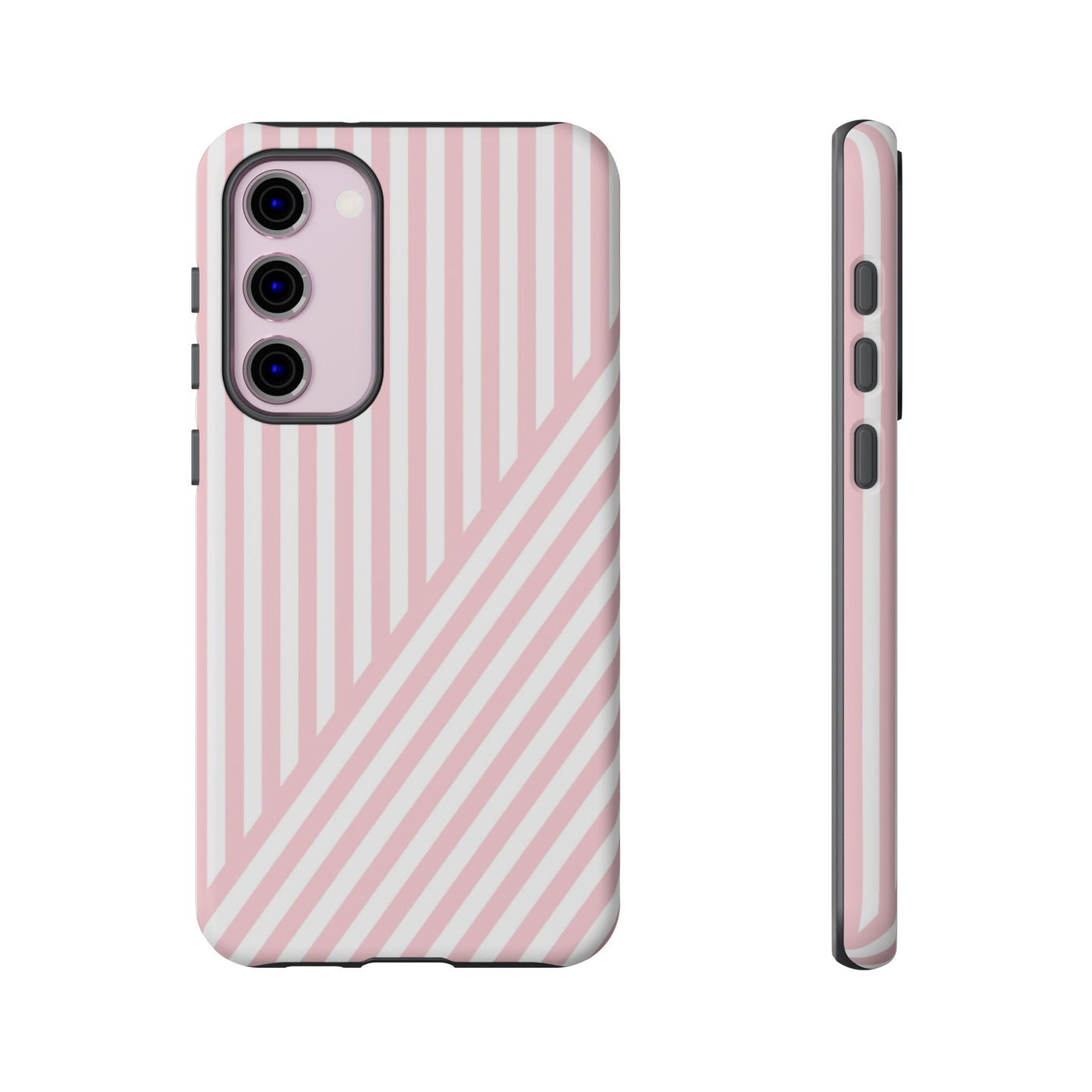 Custom Personalized Tough Phone Case - Aesthetic Stripes - For iPhone 17 Pro Max iPhone 16 Pro iPhone 15 Iphone 14 Iphone 13 Plus 13 12 11 - Studio40ParkLane