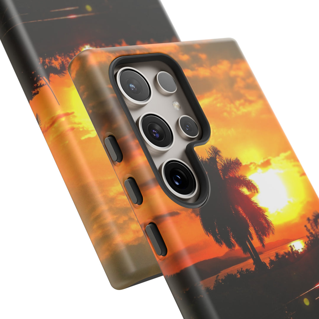 Cute Samsung Case | Cool Iphone Case | Summer Jamaica Pool Sunset, Samsung S24, S23, S22, S21, IPhone 15 Case | Iphone 14 Case, Iphone 13 Case - Studio40ParkLane