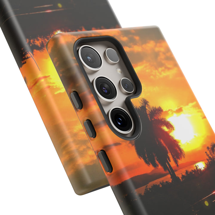 Cute Samsung Case | Cool Iphone Case | Summer Jamaica Pool Sunset, Samsung S24, S23, S22, S21, IPhone 15 Case | Iphone 14 Case, Iphone 13 Case - Studio40ParkLane