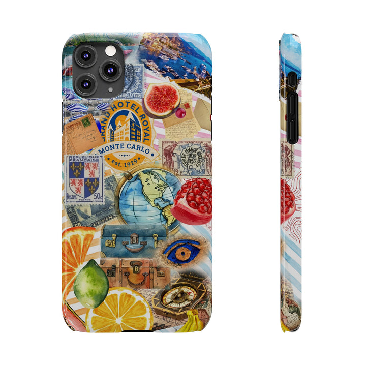 Slim Trendy French Coquette Collage Gift for Her Cute Phone Cases for Iphone 16 Cases | iPhone 15 Case | iPhone 15 Pro Max Case, Iphone 14 Case, Iphone 13, Slim - Studio40ParkLane