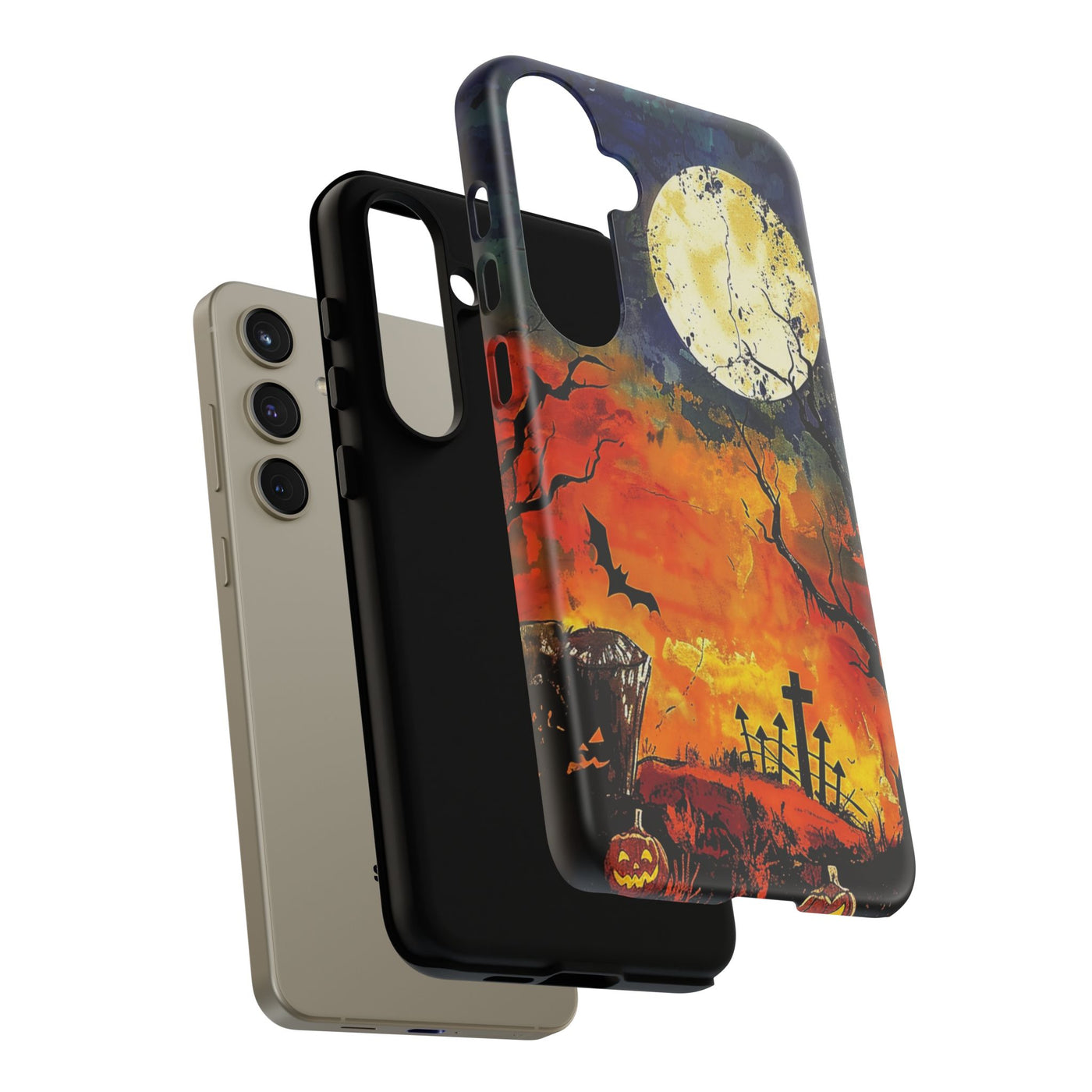 Halloween Gift Impact Resistant, Cute Phone Cases for Samsung S24, S23, S22, S21, IPhone 15 pro Iphone 14 pro Iphone 13 IPhone 12 Iphone 11