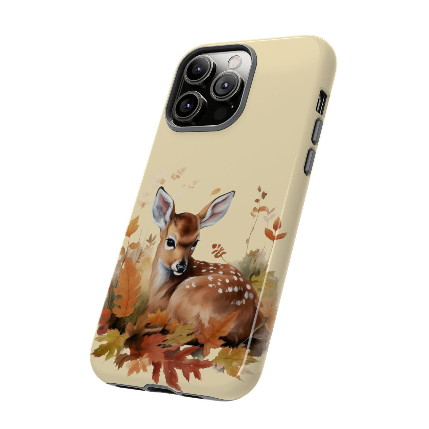 Autumn Fall Deer Gift for Her Cute Phone Case for, Samsung Galaxy S24, S23, S22, S21, IPhone 16 Case | Iphone 15, Iphone 14, IPhone 13 Case