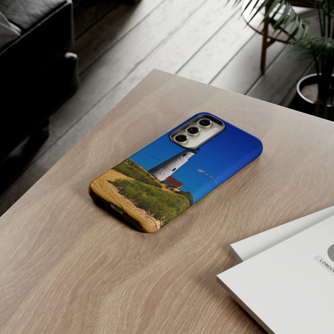 Cute Samsung Phone Case | Aesthetic Samsung Phone Case | Lighthouse Beach | Galaxy S23, S22, S21, S20 | Luxury Double Layer | Cool - Studio40ParkLane