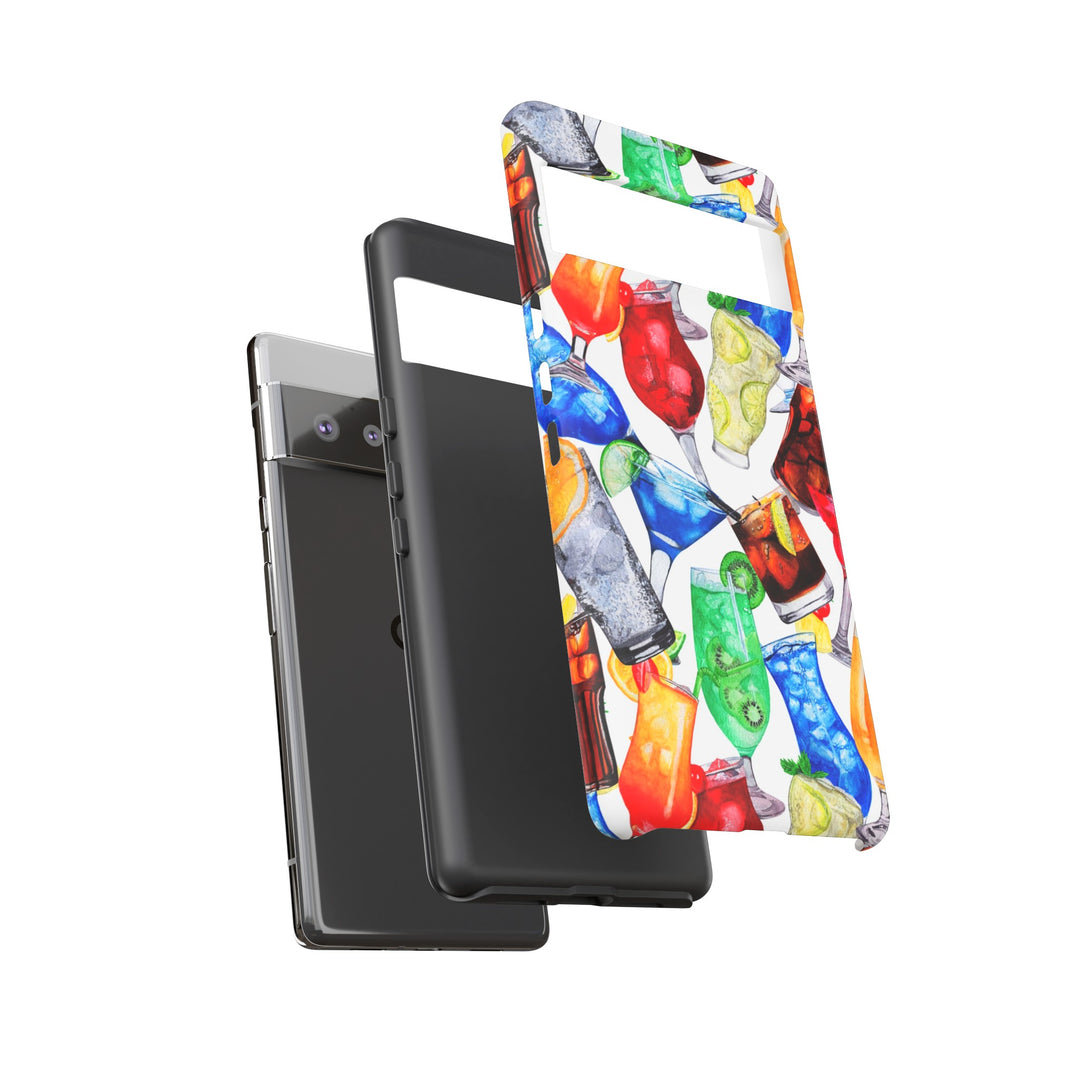 Cute Samsung Case | Cool Iphone Case | Summer Fruit Cocktail, Samsung S24, S23, S22, S21, IPhone 15 Case | Iphone 14 Case, Iphone 13 Case - Studio40ParkLane