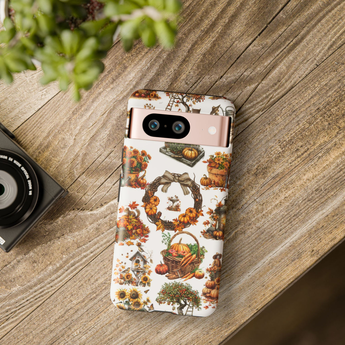 Impact Resistant, Fall Leaves Collage, Cute Phone Cases for Samsung S24, S23, S22, S21, IPhone 15 pro Iphone 14 pro Iphone 13 IPhone 12 Iphone 11