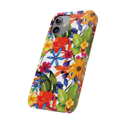 Slim Spring Flowers Gift for Her Cute Phone Cases for Iphone 16 Pro Max | iPhone 15 Case | iPhone 15 Pro Max Case, Iphone 14, 13, 12, 11, 10, 8, 7 - Studio40ParkLane