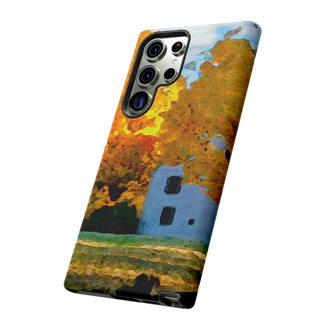 Cute Samsung Phone Case | Aesthetic Samsung Phone Case | Galaxy S23, S22, S21, S20 | New England Fall, Protective Phone Case - Studio40ParkLane
