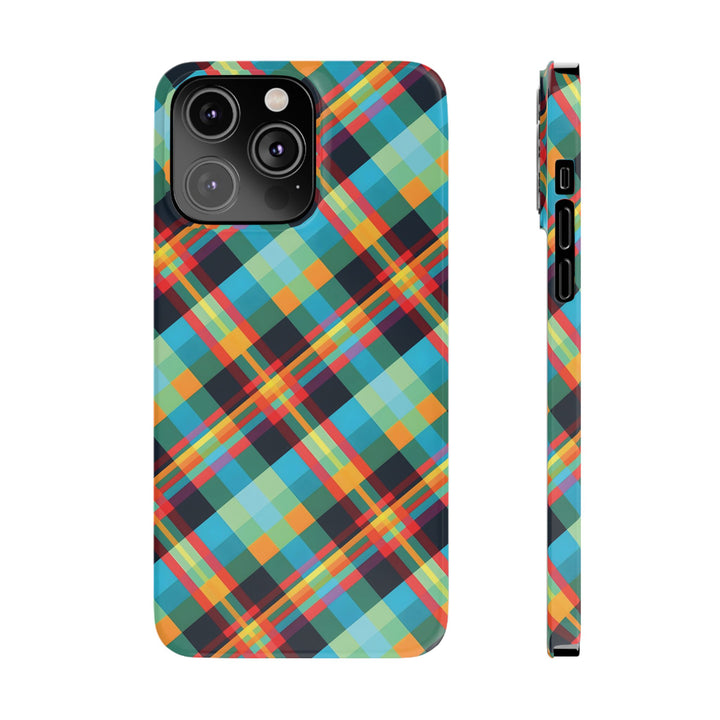 Slim Checkered Plaid Gift for Her Cute Phone Cases for Iphone 16 Pro Max | iPhone 15 Case | iPhone 15 Pro Max Case, Iphone 14, 13, 12, 11, 10, 8, 7 - Studio40ParkLane