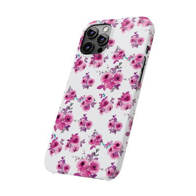 Slim Spring Flowers Gift for Her Cute Phone Cases for Iphone 16 Pro Max | iPhone 15 Case | iPhone 15 Pro Max Case, Iphone 14, 13, 12, 11, 10, 8, 7 - Studio40ParkLane