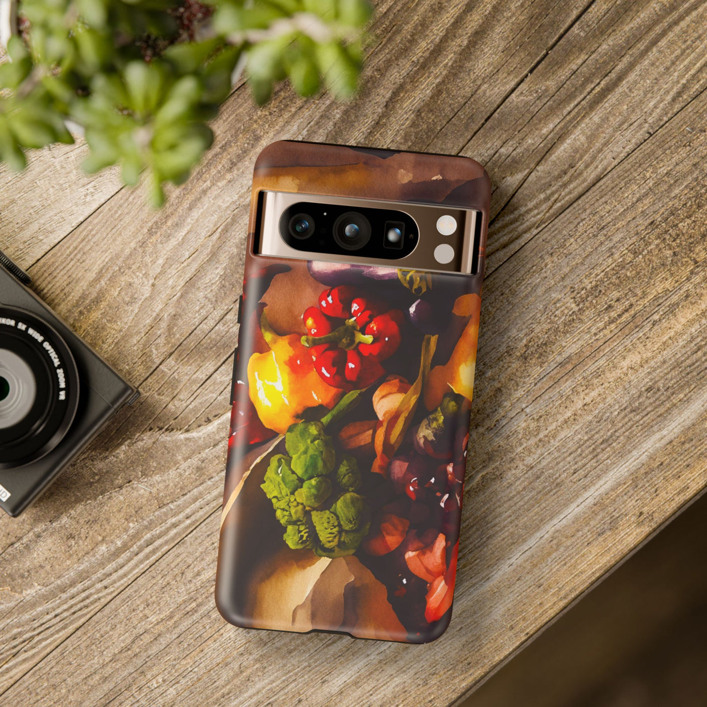 Impact Resistant, Fall Farm Vegetables, Cute Phone Cases for Samsung S24, S23, S22, S21, IPhone 15 pro Iphone 14 pro Iphone 13 IPhone 12 Iphone 11