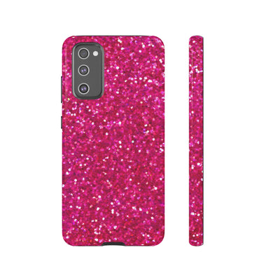 Pink Glitter Cute Phone Case, for IPhone 16 pro Max | Iphone 15, Iphone 14, IPhone 13 Case, 11 8 7, Samsung Galaxy S24, S23, S22, S21, 2 Layer Protection