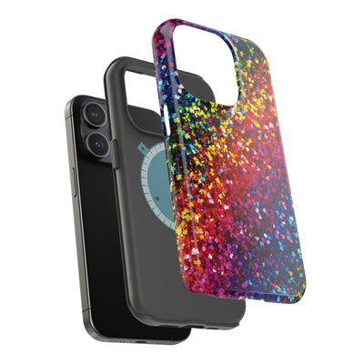 Non Glitter Color Composition Magsafe Cute Phone Case for Iphone Gift for Her,  | iPhone 15 Case | iPhone 15 Pro Max Case, Iphone 14, Iphone 14 Pro Max, Iphone 13, Iphone 16