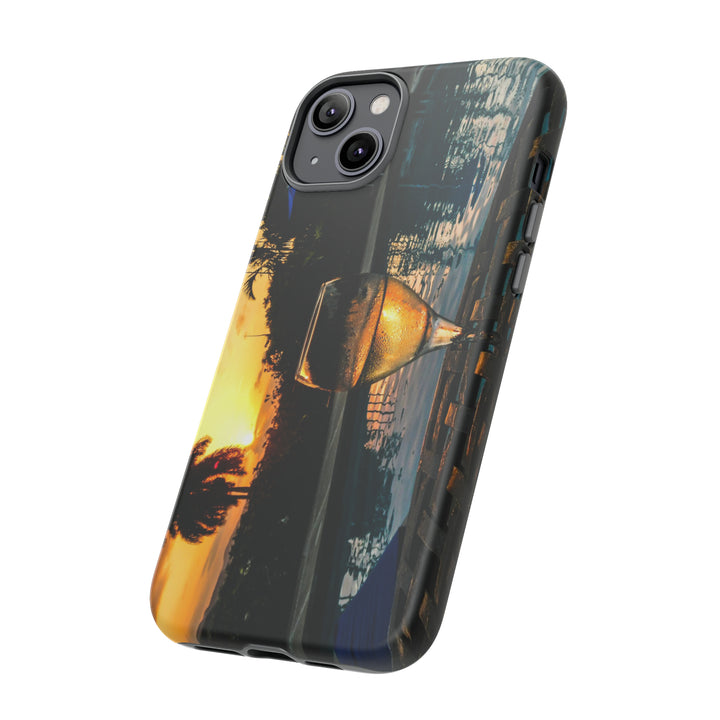 Cute IPhone Case | iPhone 15 Case | iPhone 15 Pro Max Case, Iphone 14 Case, Iphone 14 Pro Max Case IPhone Case for Art Lovers - Jamaica Sunset - Studio40ParkLane