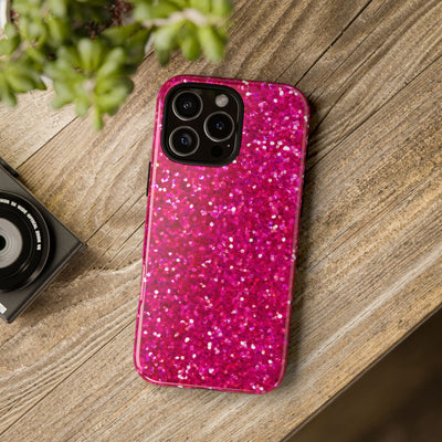 Pink Glitter Cute Phone Case, for IPhone 16 pro Max | Iphone 15, Iphone 14, IPhone 13 Case, 11 8 7, Samsung Galaxy S24, S23, S22, S21, 2 Layer Protection