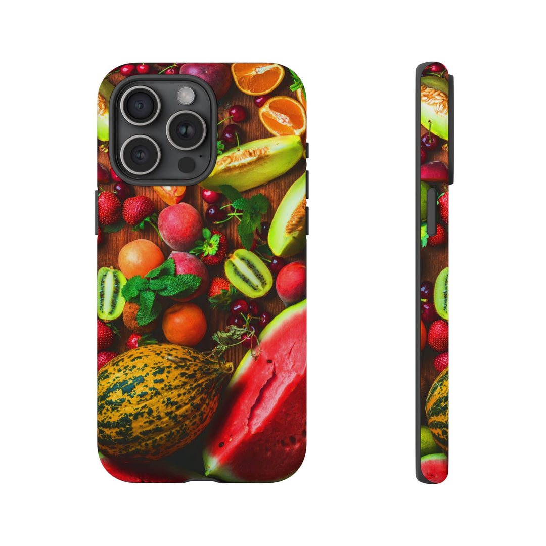 Fall Fruit Collage Cute Phone Case for, Samsung Galaxy S24, S23, S22, S21, IPhone 16 Case | Iphone 15, Iphone 14, IPhone 13 Case Mom Dad Gift - Studio40ParkLane