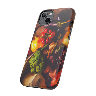 Impact Resistant, Fall Farm Vegetables, Cute Phone Cases for Samsung S24, S23, S22, S21, IPhone 15 pro Iphone 14 pro Iphone 13 IPhone 12 Iphone 11