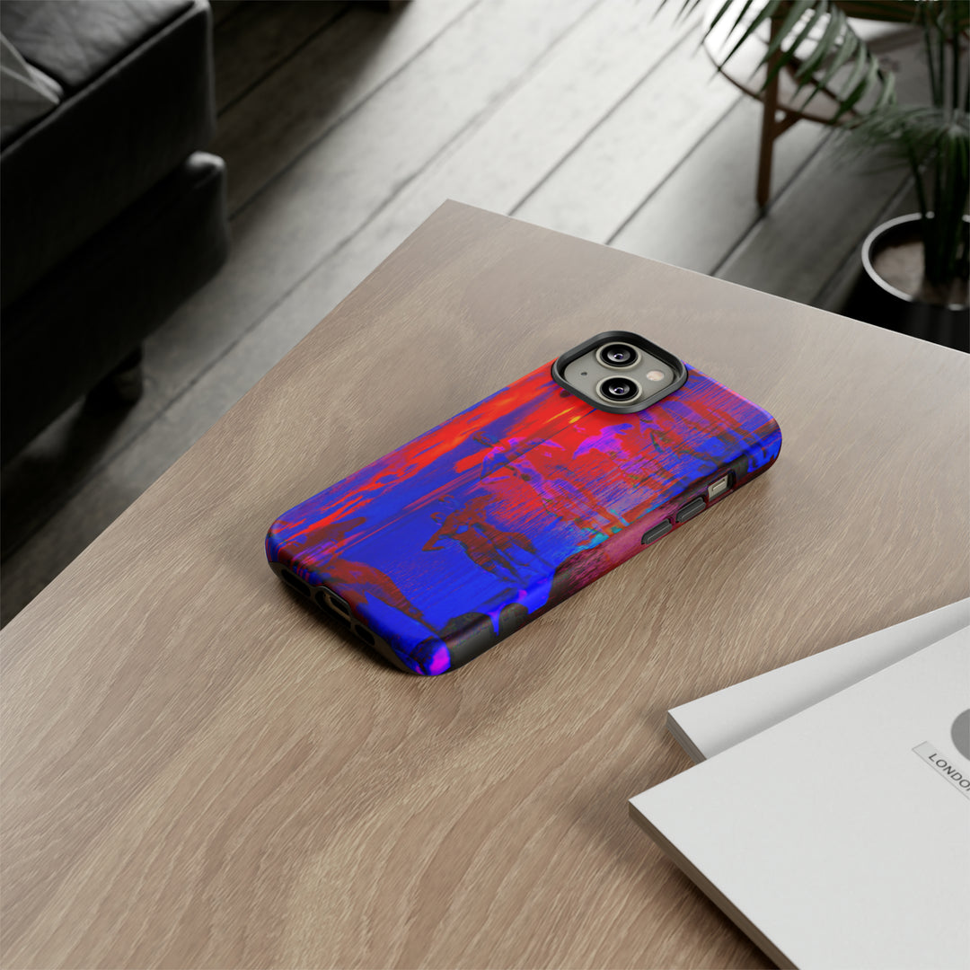 Cute IPhone Case | iPhone 15 Case | iPhone 15 Pro Max Case, Iphone 14 Case, Iphone 14 Pro Max Case IPhone Case for Art Lovers, Dance Sunset - Studio40ParkLane