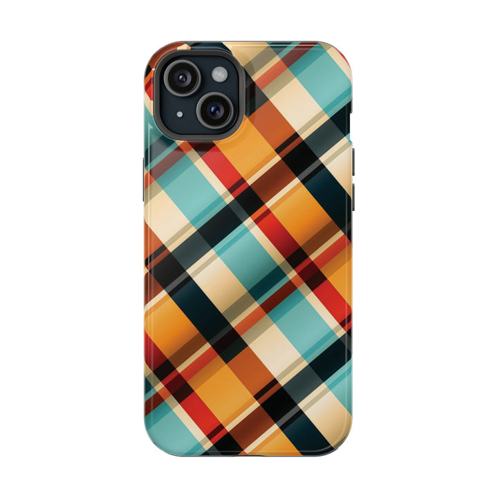 Checkered Plaid Magsafe Gift for Her Cute Phone Case for Iphone, | iPhone 16 | iPhone 15 Pro Max, Iphone 14 Pro Max, 13 12 11 10 9 8 7 - Studio40ParkLane
