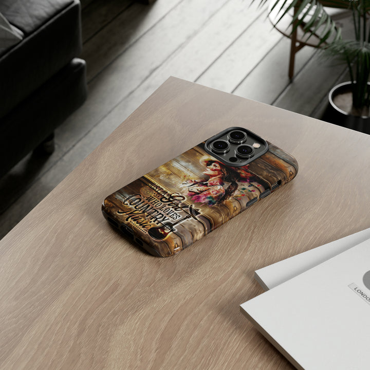 Cute IPhone Case | Country Music Girl iPhone 15 Case | iPhone 15 Pro Case, Iphone 14 Case, Iphone 14 Pro Max Case, Protective Iphone Case - Studio40ParkLane