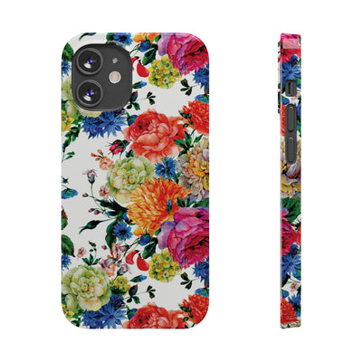 Slim Spring Flowers Gift for Her Cute Phone Cases for Iphone 16 Pro Max | iPhone 15 Case | iPhone 15 Pro Max Case, Iphone 14, 13, 12, 11, 10, 8, 7 - Studio40ParkLane