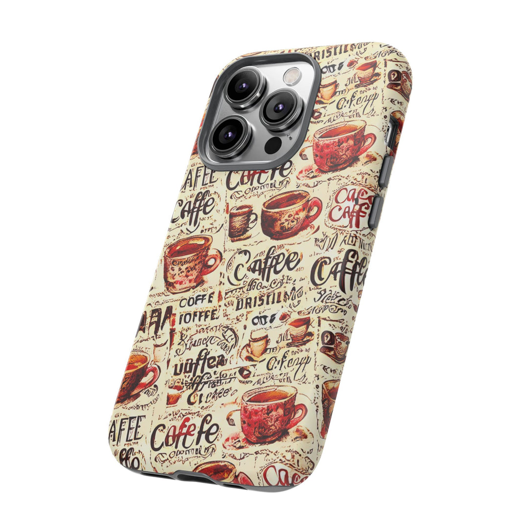 Impact Resistant, Paris Bistro Cafe, Cute Phone Cases for Samsung S24, S23, S22, S21, IPhone 15 pro Iphone 14 pro Iphone 13 IPhone 12 Iphone 11 - Studio40ParkLane