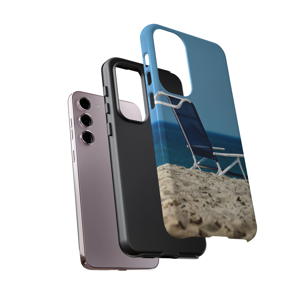 Cute Samsung Case | Cool Iphone Case | Summer Blue Beach Chair, Samsung S24, S23, S22, S21, IPhone 15 Case | Iphone 14 Case, Iphone 13 Case - Studio40ParkLane