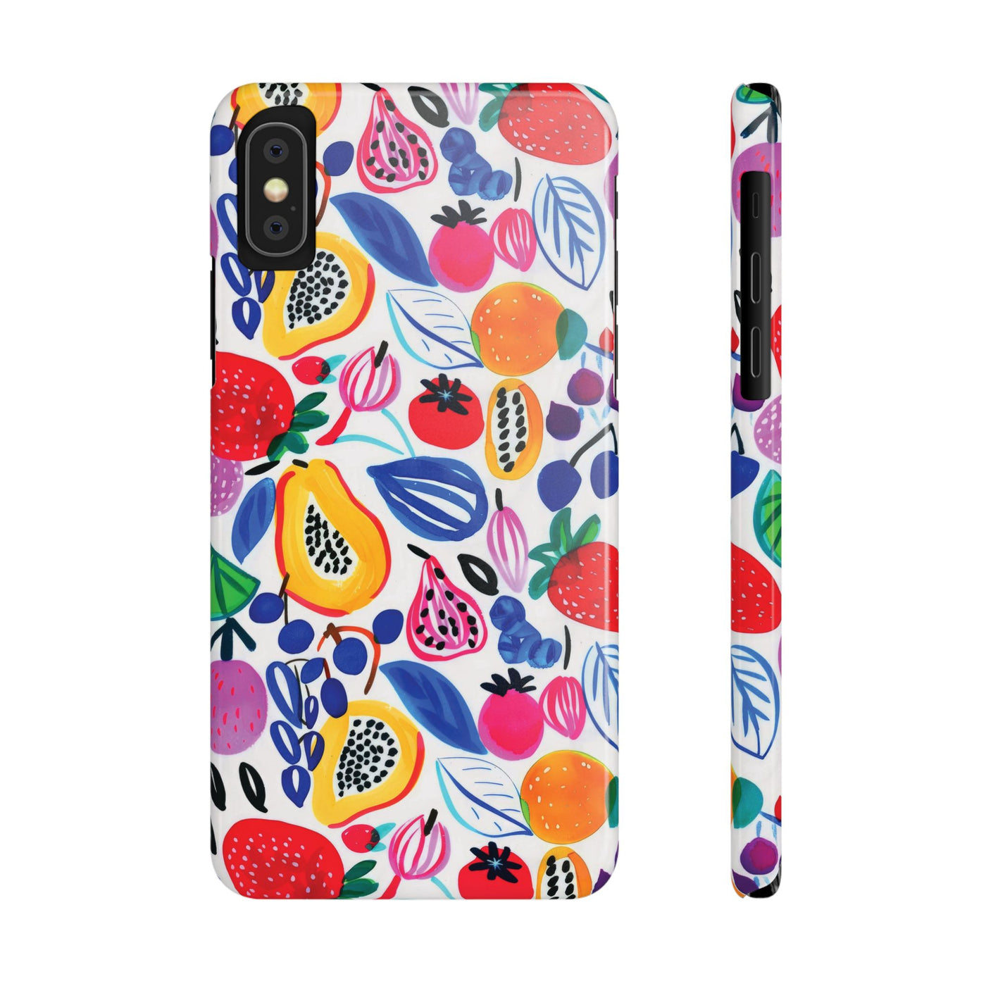 Slim Summer Fruit Cute Phone Cases for Iphone 16 Case | iPhone 15 Case | iPhone 15 Pro Max Case, Iphone 14, Iphone 14 Pro Max, Iphone 13