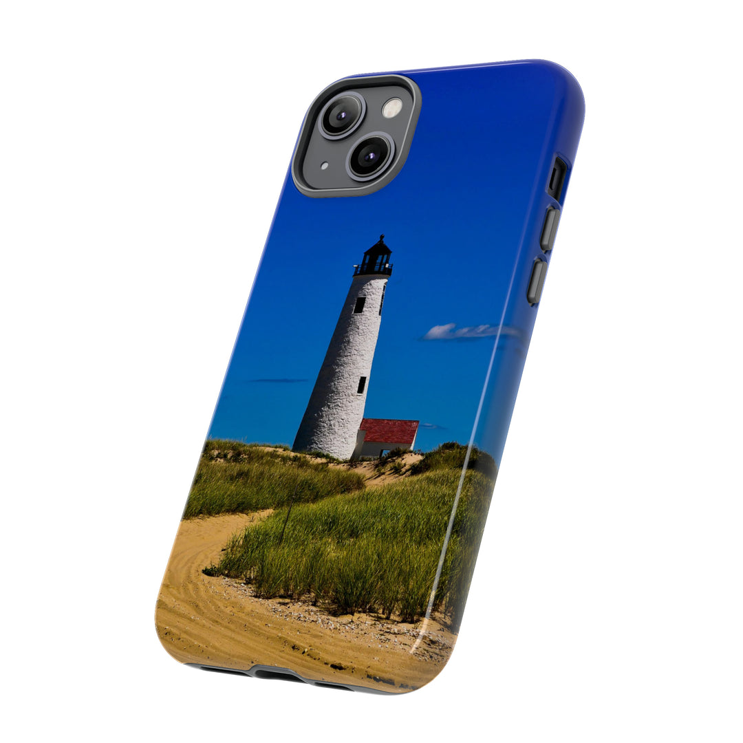 Cute IPhone Case | iPhone 15 Case | iPhone 15 Pro Max Case, Iphone 14 Case, Iphone 14 Pro Max Case IPhone Case for Art Lovers - Beach Lighthouse - Studio40ParkLane