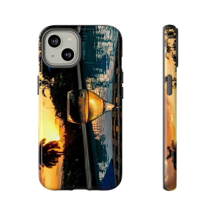 Cute IPhone Case | iPhone 15 Case | iPhone 15 Pro Max Case, Iphone 14 Case, Iphone 14 Pro Max Case IPhone Case for Art Lovers - Jamaica Sunset - Studio40ParkLane