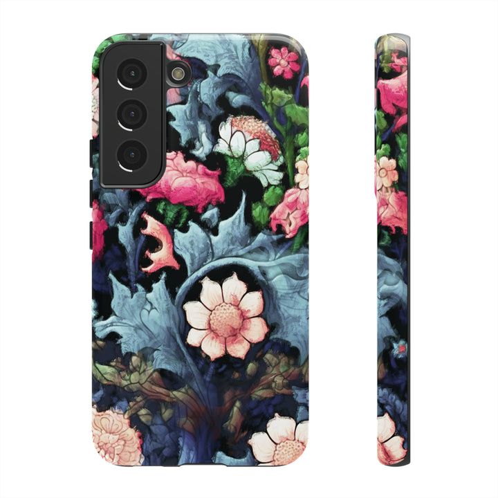 Cute Samsung Phone Case | Aesthetic Samsung Phone Case | Galaxy S23, S22, S21, S20 | Luxury Double Layer | Cool Flowers Design Floral - Studio40ParkLane