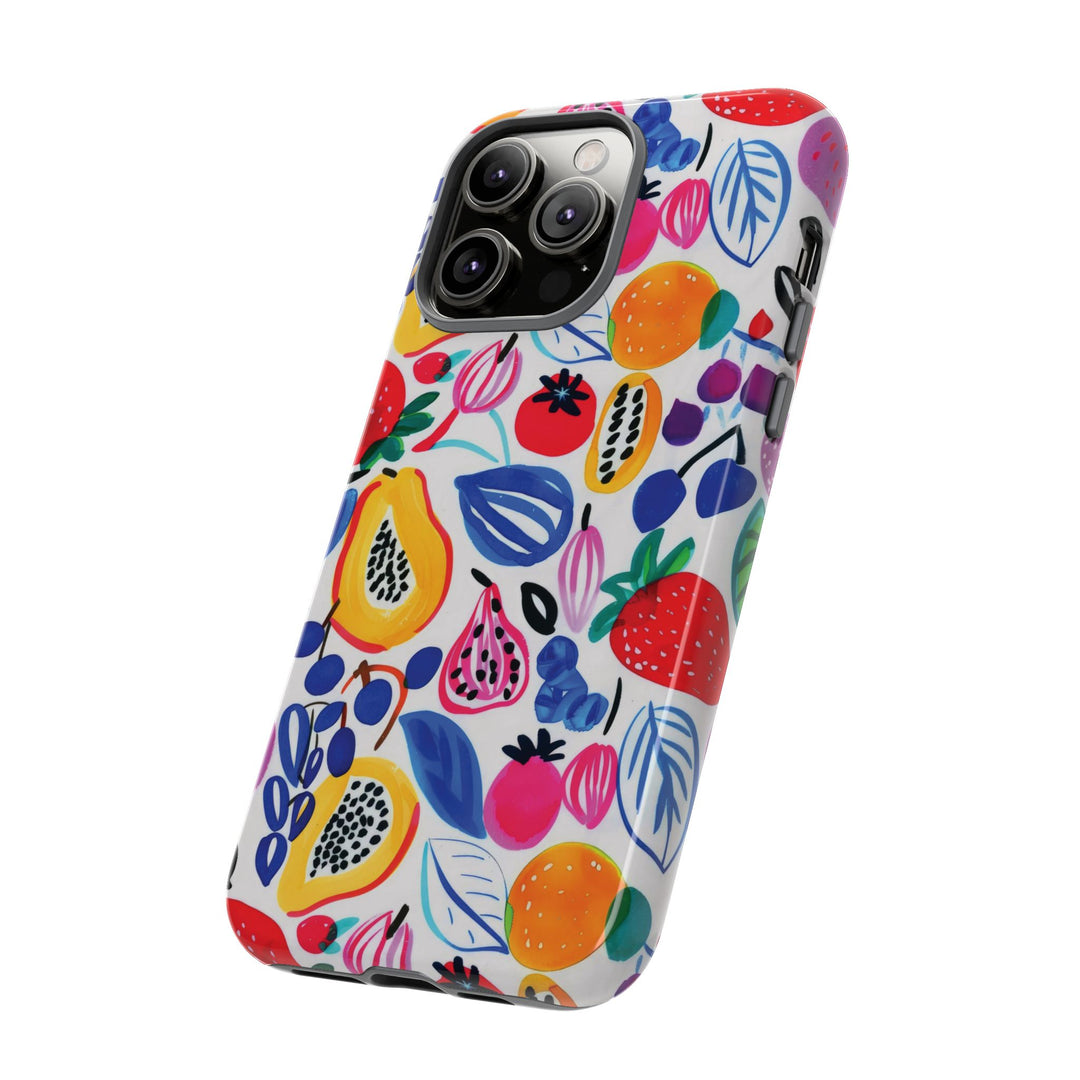 Summer Fruit Cute Tough Phone Case - For Apple iPhone Case 17, 16, 15 Pro Max, 14 Plus, 13 Pro, 12, Samsung Galaxy S26, S25, S24 Plus Ultra - Studio40ParkLane
