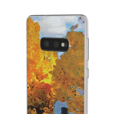 Cute Flexi Samsung Phone Cases, New England Fall Colors Galaxy S23 Phone Case, Samsung S22 Case, Samsung S21 Case, S20 Plus