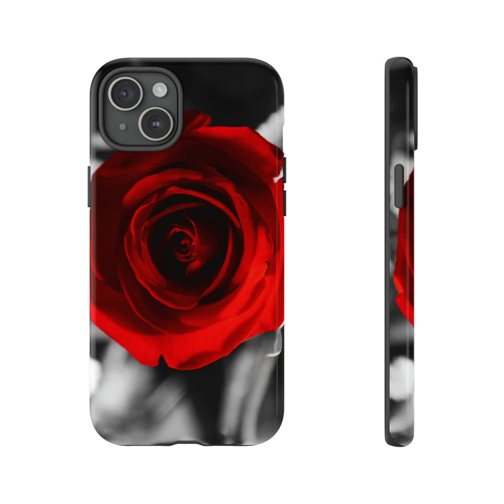 Cute IPhone Case | iPhone 15 Case | iPhone 15 Pro Max Case, Iphone 14 Case, Iphone 14 Pro Max Case IPhone Case for Art Lovers - Red Rose - Studio40ParkLane