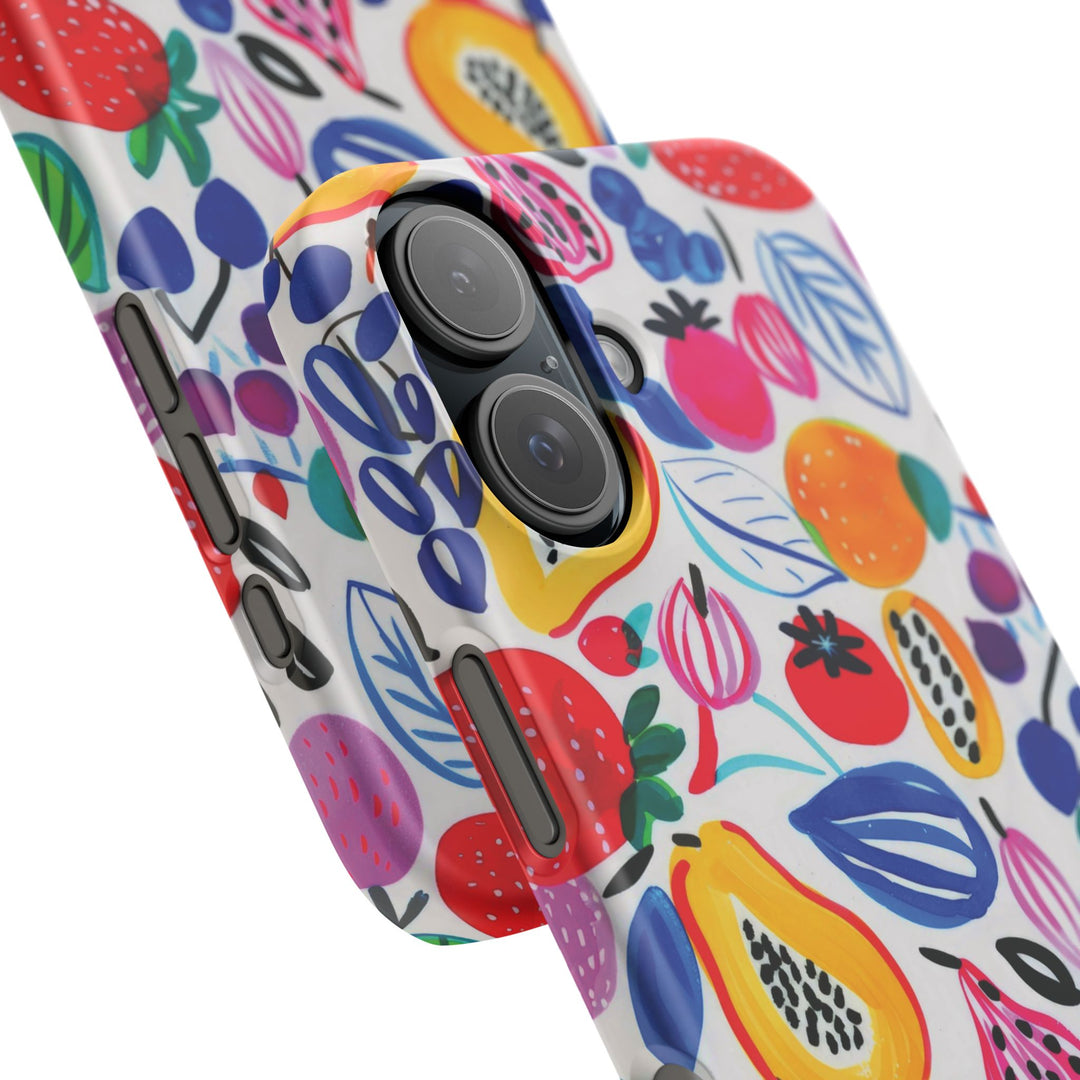 Snap Cute Custom Phone Case, Summer Fruit case for iPhone 18 17 16 15 14 13 12 Pro Max, Samsung S26 S25 S24 S23 Ultra Protective Phone Case - Studio40ParkLane