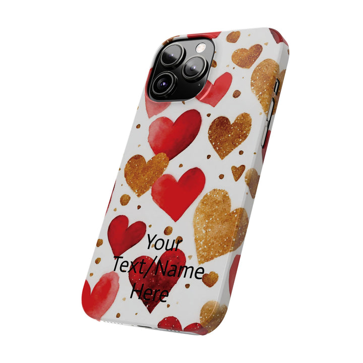 Slim Custom Personalized Valentine Love Gift for Her Cute Phone Cases for Iphone 16 Pro Max | iPhone 15 Case | iPhone 15 Pro Max Case, Iphone 14 - Studio40ParkLane