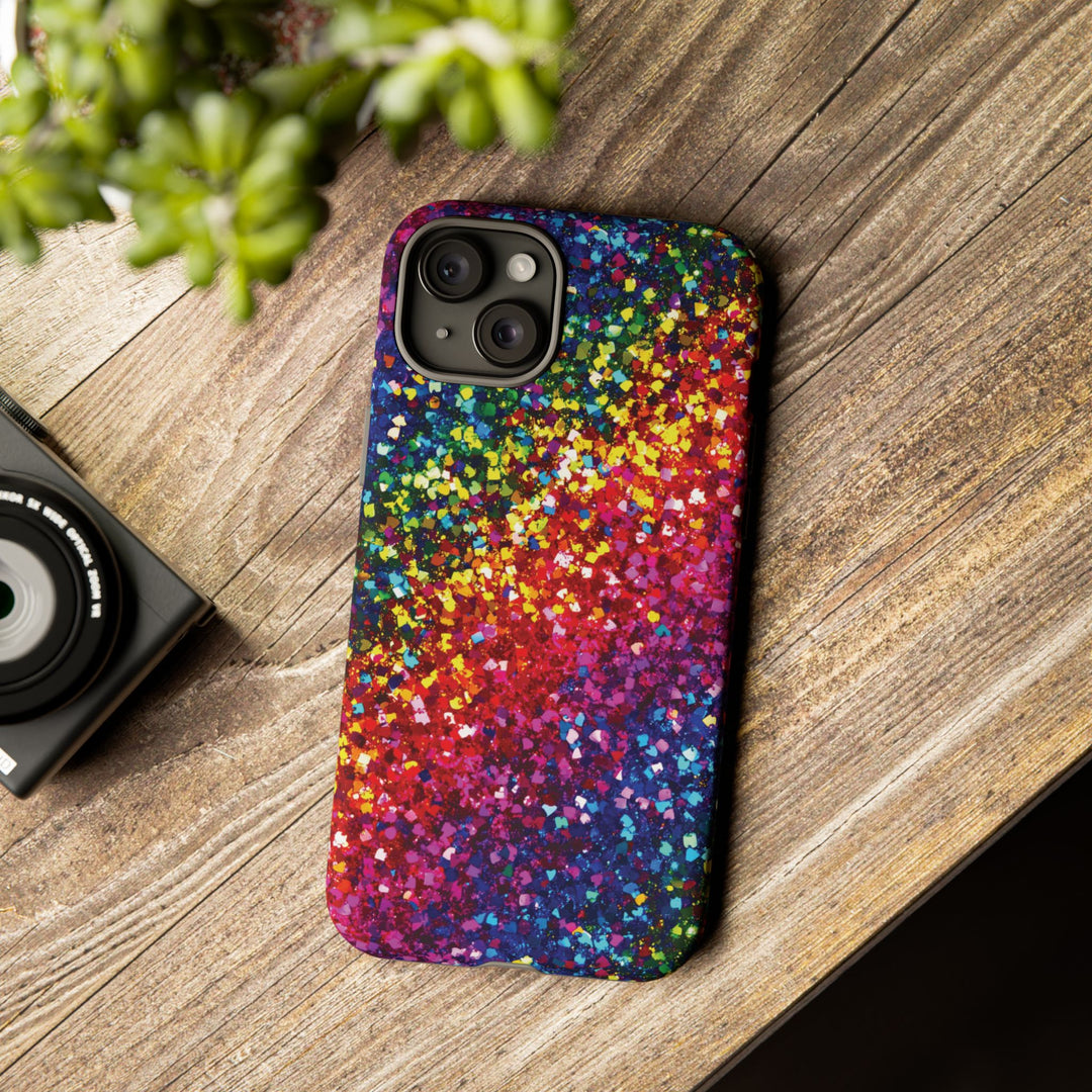 Premium Tough Muted Non - Glitter Color Composition Cute Phone Case, for IPhone 16 pro Max | Iphone 15, Iphone 14, 13, Samsung Galaxy S25, S24 - Studio40ParkLane