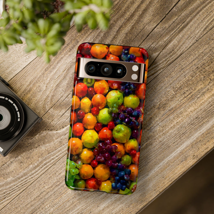 Impact Resistant, Fall Fruit, Cute Phone Cases for Samsung S24, S23, S22, S21, IPhone 15 pro Iphone 14 pro Iphone 13 IPhone 12 Iphone 11 - Studio40ParkLane