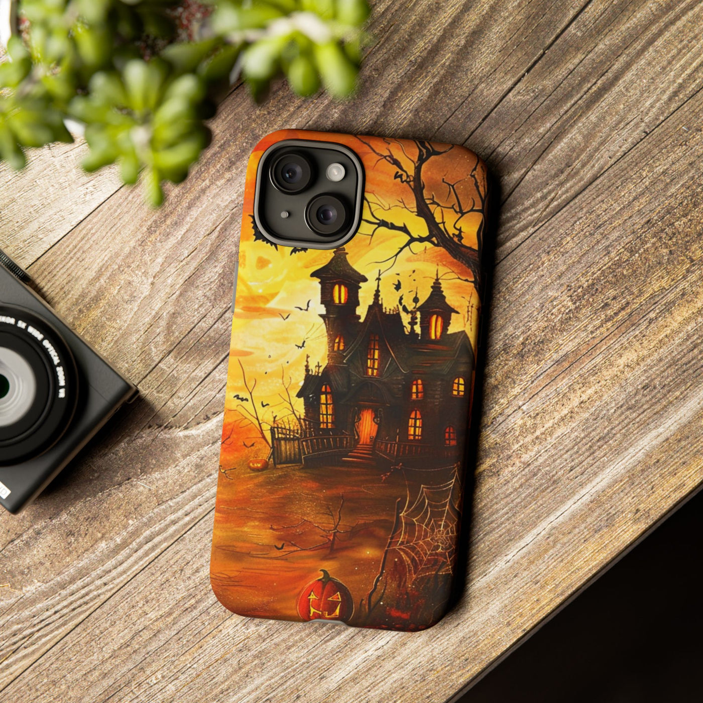 Halloween Spooky Impact Resistant, Cute Phone Cases for Samsung S24, S23, S22, S21, IPhone 15 pro Iphone 14 pro Iphone 13 IPhone 12 Iphone 11