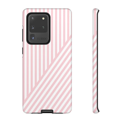 Custom Personalized Tough Phone Case - Aesthetic Stripes - For iPhone 17 Pro Max iPhone 16 Pro iPhone 15 Iphone 14 Iphone 13 Plus 13 12 11 - Studio40ParkLane