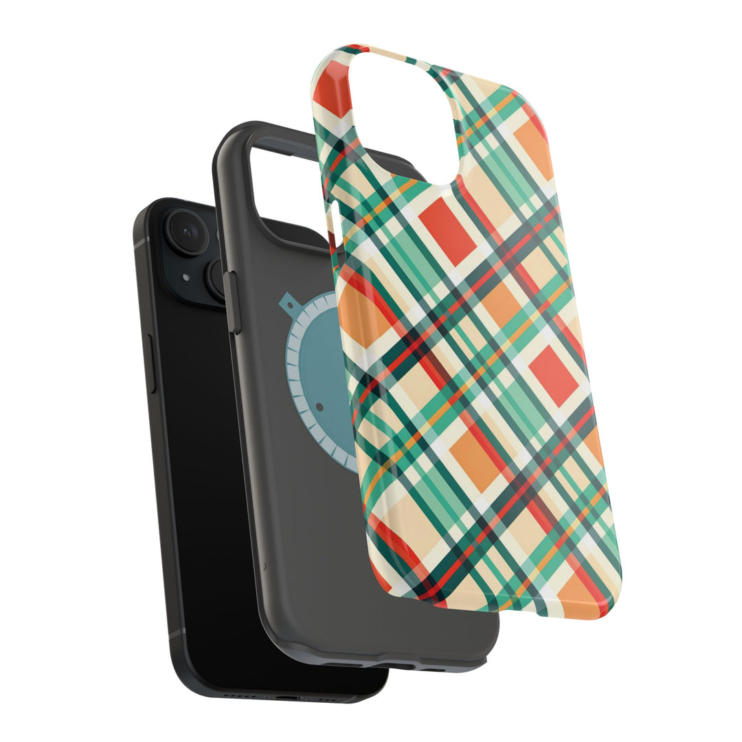 Checkered Plaid Magsafe Gift for Her Cute Phone Case for Iphone, | iPhone 16 | iPhone 15 Pro Max, Iphone 14 Pro Max, 13 12 11 10 9 8 7 - Studio40ParkLane
