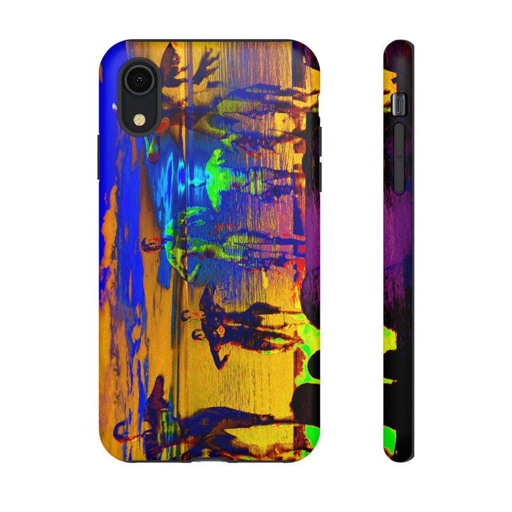 Cute IPhone Case | iPhone 15 Case | iPhone 15 Pro Max Case, Iphone 14 Case, Iphone 14 Pro Max Case IPhone Case for Art Lovers, Sunset Dance Blue Yellow - Studio40ParkLane
