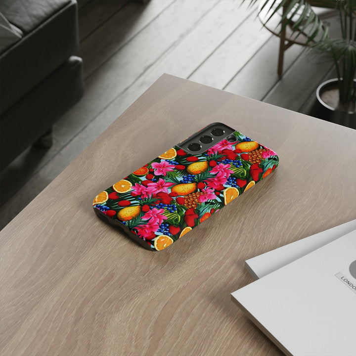 Cute Samsung Case | Cool Iphone Case | Summer Mixed Fruit, Samsung S24, S23, S22, S21, IPhone 15 Case | Iphone 14 Case, Iphone 13 Case - Studio40ParkLane