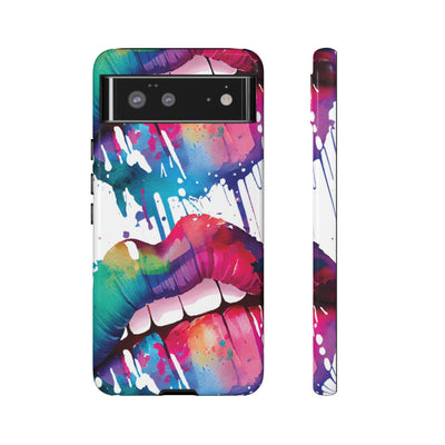 Impact Resistant, Simply Smile Lips, Cute Phone Cases for Samsung S24, S23, S22, S21, IPhone 15 pro Iphone 14 pro Iphone 13 IPhone 12 Iphone 11