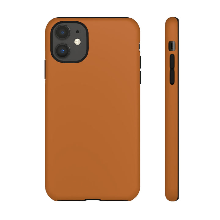 Premium Tough Rusty Brown Orange Gift for Her Cute Phone Cases for Samsung S25 S24, S23, S22, S21, Iphone, 16, 15, 14, 13 Pro Max Ultra - Studio40ParkLane