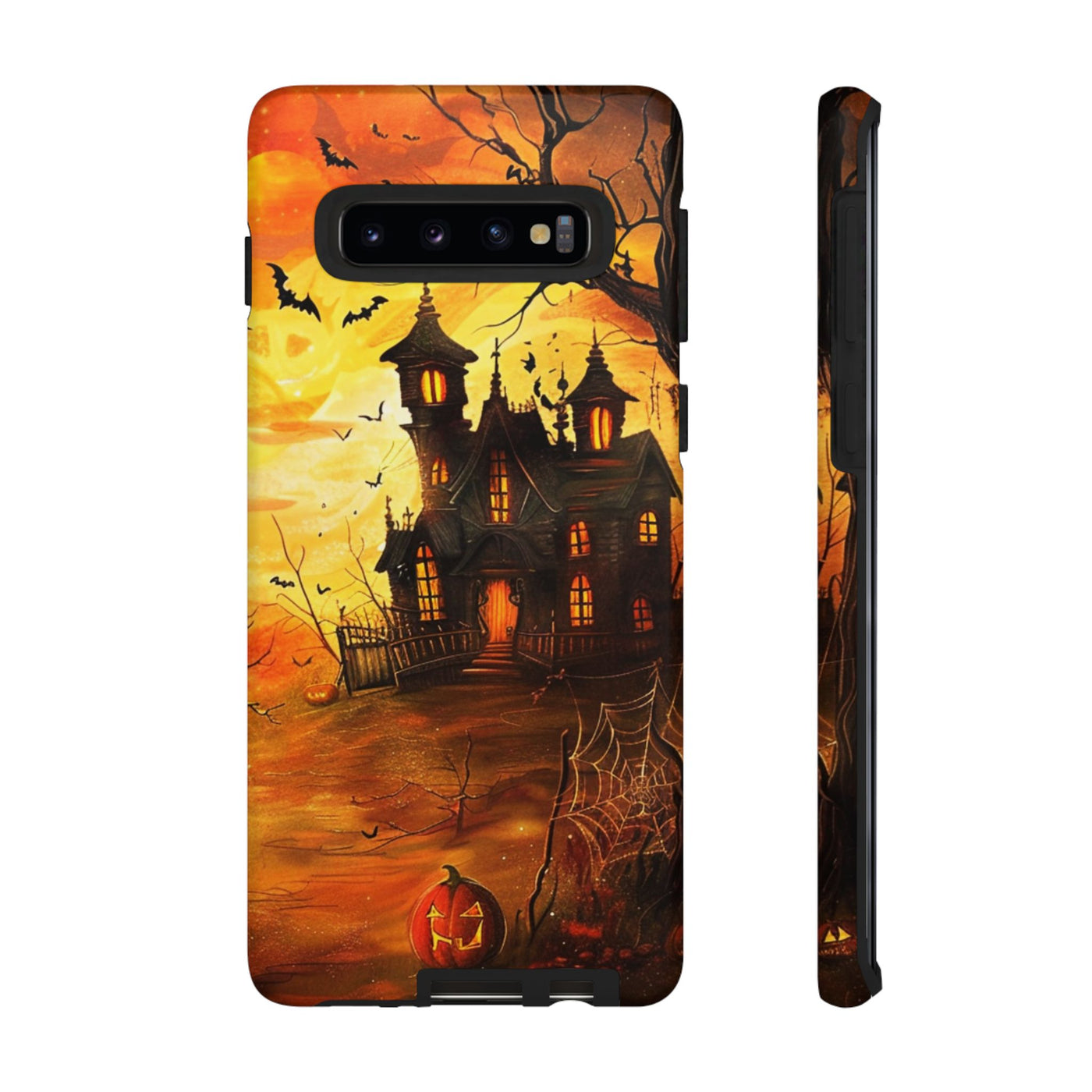 Halloween Spooky Impact Resistant, Cute Phone Cases for Samsung S24, S23, S22, S21, IPhone 15 pro Iphone 14 pro Iphone 13 IPhone 12 Iphone 11