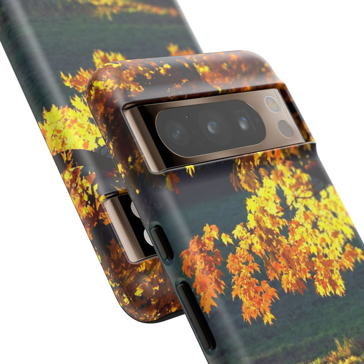 Impact Resistant, Fall Leaves Collage, Cute Phone Cases for Samsung S24, S23, S22, S21, IPhone 15 pro Iphone 14 pro Iphone 13 IPhone 12 Iphone 11 - Studio40ParkLane